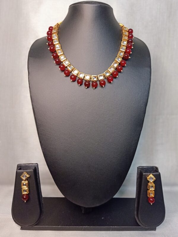 EGYPTIAN KUNDAN NECKPIECE - Image 2